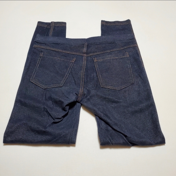 Jeggings w/ Stretch Dark Blue   Demin Style Size M - Picture 8 of 11